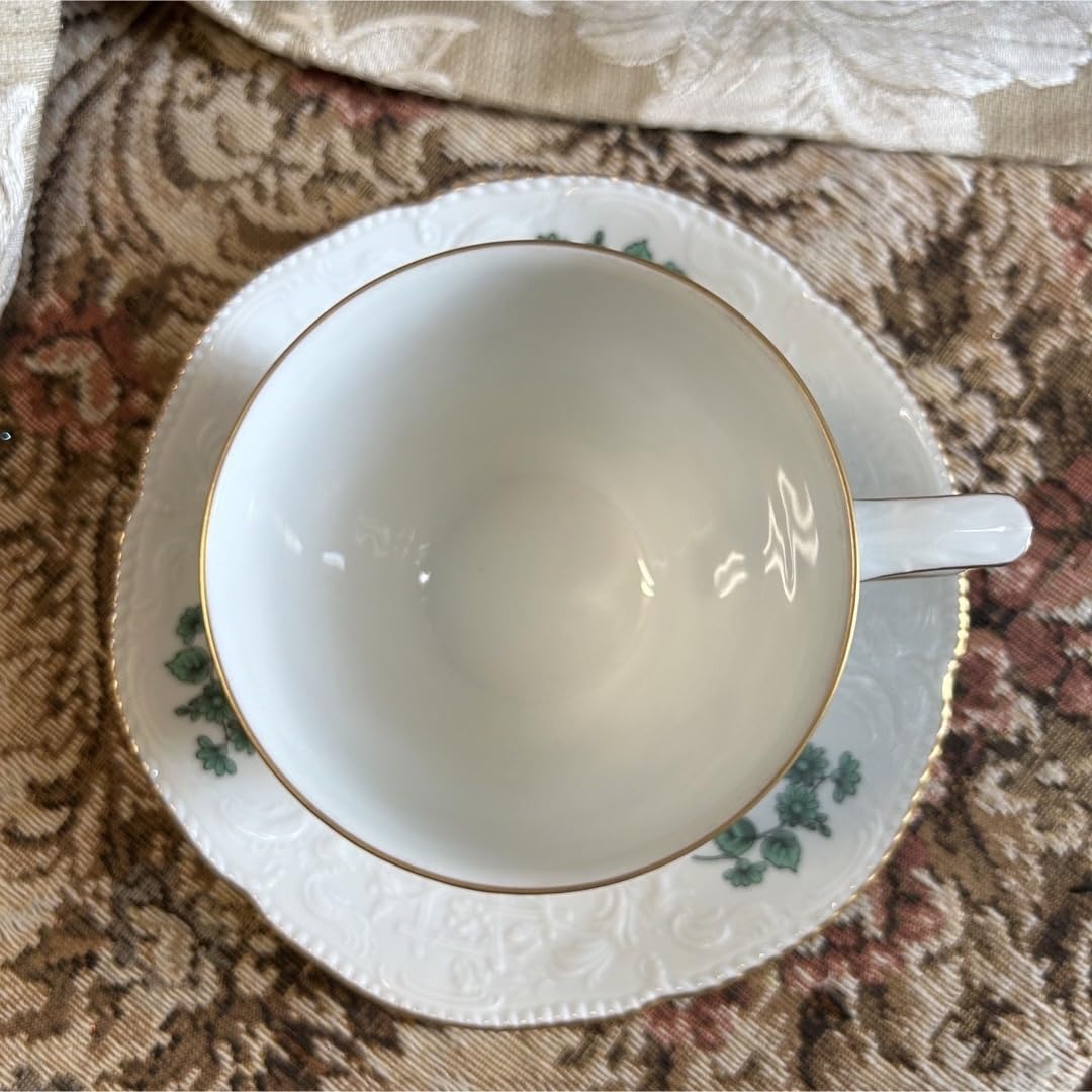 ドイツ製 ROSENTHAL マイセンフラワーグリーン 美しいレリーフ C&S ドイツ製 ROSENTHAL マイセンフラワーグリーン 美しいレリーフ C&S